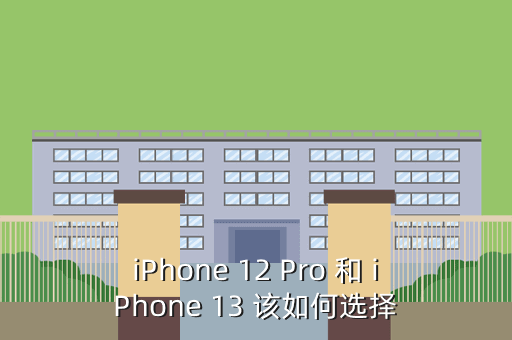 iPhone 12 Pro 和 iPhone 13 该如何选择